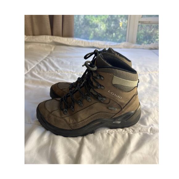 Lowa Renegade GTX Mid WS Women’s 8 Hiking Boots Brown Waterproof Gore-Tex - Picture 2 of 7